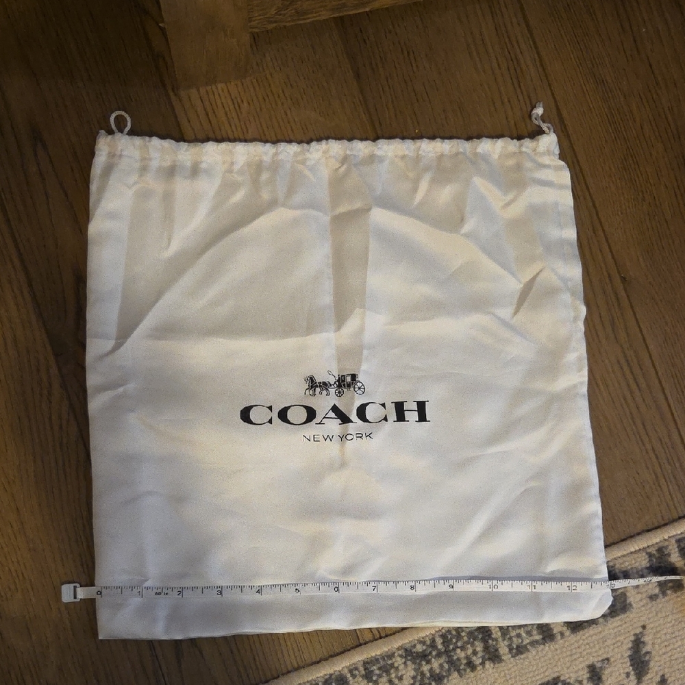 Coach White Storage Bag